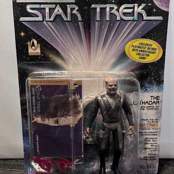 Playmates Skybox Star Trek Deep Space Nine Jem'Hadar Action Figure New w Card - Picture 1 of 2